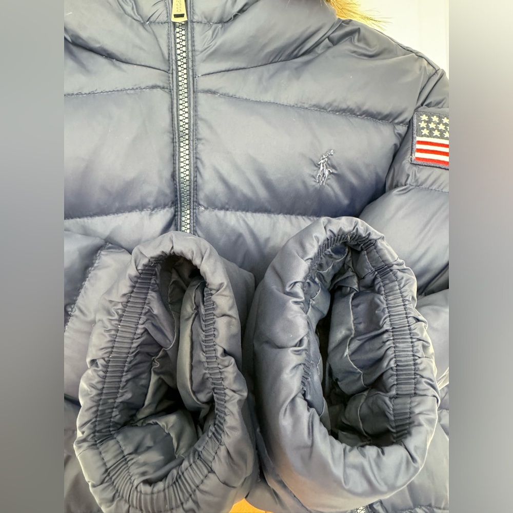Girls Polo Ralph Lauren Puffer Jacket - Picture 5 of 12